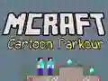 Logħba Mcraft Parkour Kartun onlajn Logħba Mcraft Parkour Kartun onlajn