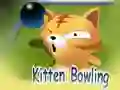 Logħba Bowling ta' kittens onlajn