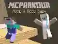 Logħba MCParkour Noob u Noob Tifel onlajn