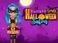 Logħba Saloon tal-Ħalloween tal-Bniet Rainbow onlajn Logħba Saloon tal-Ħalloween tal-Bniet Rainbow onlajn
