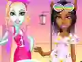 Logħba Vakanza tas-Sajf tal-Monster Girls onlajn Logħba Vakanza tas-Sajf tal-Monster Girls onlajn