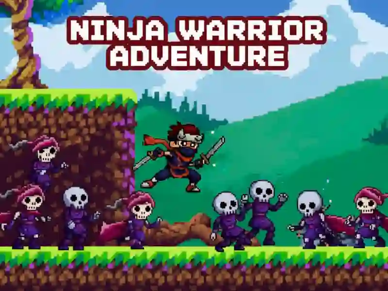 Logħba Ninja Warrior Adventure onlajn