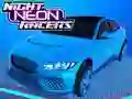 Logħba Racers Neon Bil -Lejl onlajn