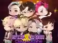 Logħba BTS Chibi Klaw Machine onlajn