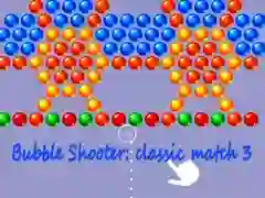 Logħba Bubble Shooter: pjaċir klassiku 3 onlajn
