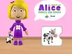 Logħba Id-Dinja ta' Alice Immaġini u Kelma onlajn