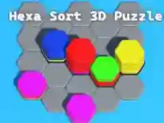 Logħba Puzzle Hexa Sort 3D onlajn
