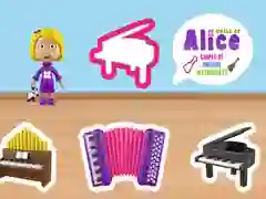 Logħba Id-dinja tal-figuri tal-istrumenti mużikali ta' Alice onlajn Logħba Id-dinja tal-figuri tal-istrumenti mużikali ta' Alice onlajn