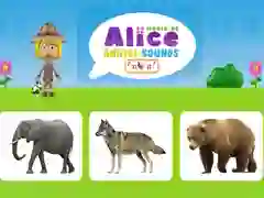 Logħba Dinja ta' Ssounds ta' Anmali ta' Alice onlajn