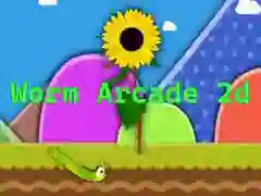 Logħba Worm Arcade 2D onlajn Logħba Worm Arcade 2D onlajn
