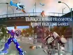 Logħba Robot tal-Pulizija tal-Istati Uniti: Transformazzjoni - Logħob ta' L-għadau tal-Robots onlajn