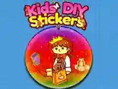 Logħba Stickers DIY għall-Ħsieb ta' Tfal onlajn