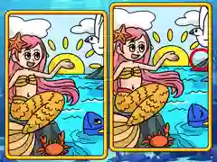 Logħba Mermaids Isibu l-Iffirenza onlajn
