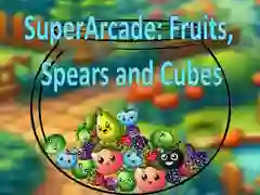 Logħba SuperArcade: Frott, Lancs u Kubi onlajn Logħba SuperArcade: Frott, Lancs u Kubi onlajn