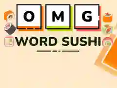 Logħba OMG Sushi ta' Kliem onlajn