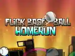 Logħba Flick Baseball Super Homerun onlajn