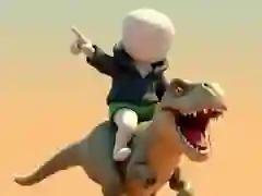 Logħba Stickman. Arena tad-Dinozawri onlajn
