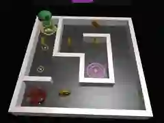 Logħba Labirint 3D u Robot onlajn
