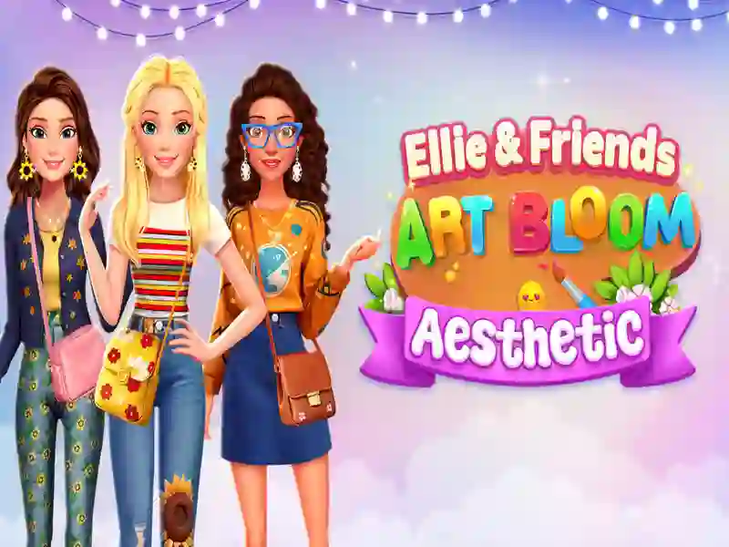 Logħba Ellie and Friends Art Bloom Estetic onlajn
