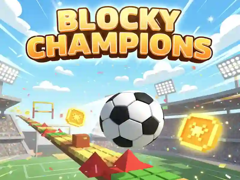 Logħba Blocky champions onlajn