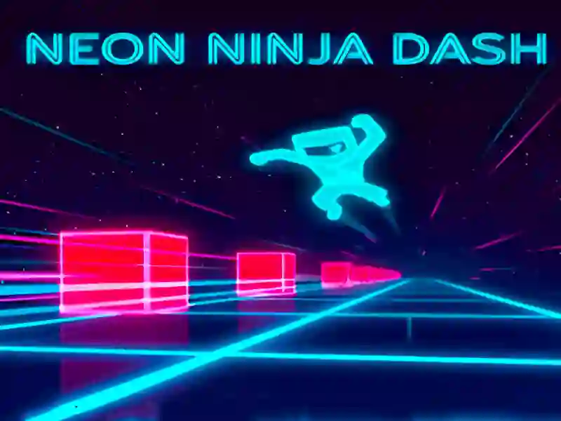 Logħba Neon Ninja Dash onlajn