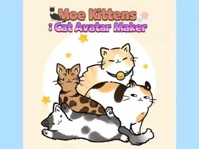Logħba Qtates Moe: Qtates Avatar Maker onlajn