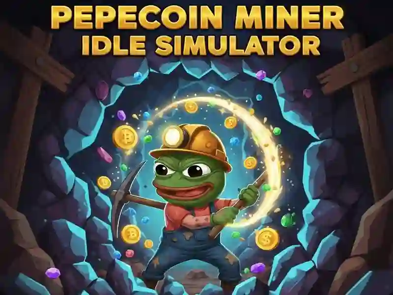 Logħba Pepecoin Miner Idle Simulator onlajn