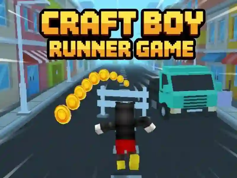 Logħba Craft Boy Runner Game onlajn Logħba Craft Boy Runner Game onlajn