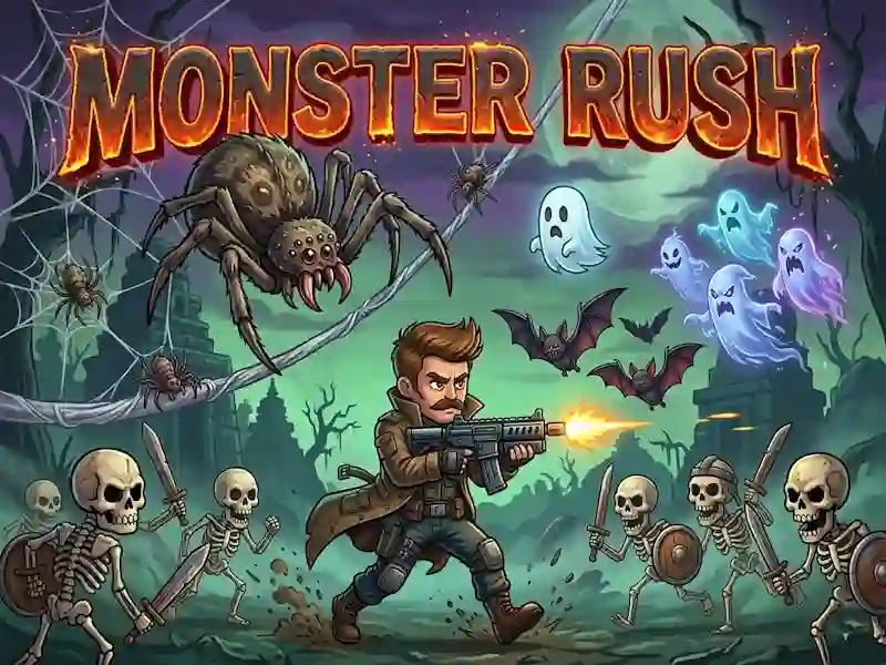 Logħba Monster Man Rush onlajn