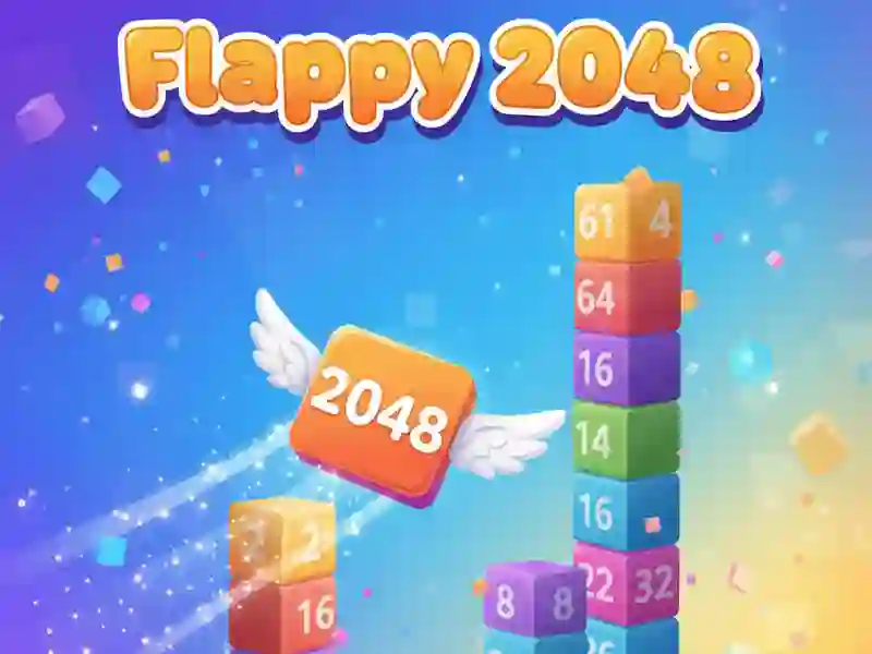 Logħba 2048 Flappy onlajn
