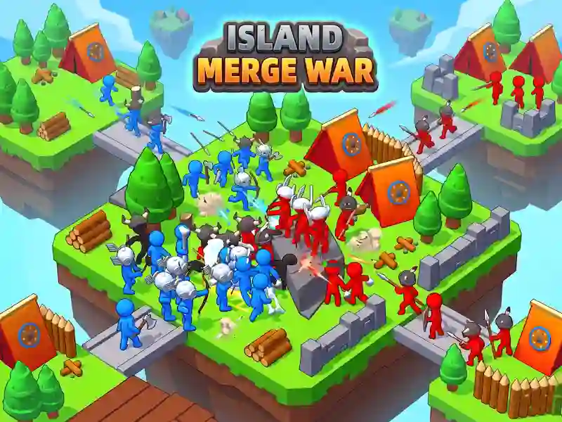 Logħba Island Merge war onlajn