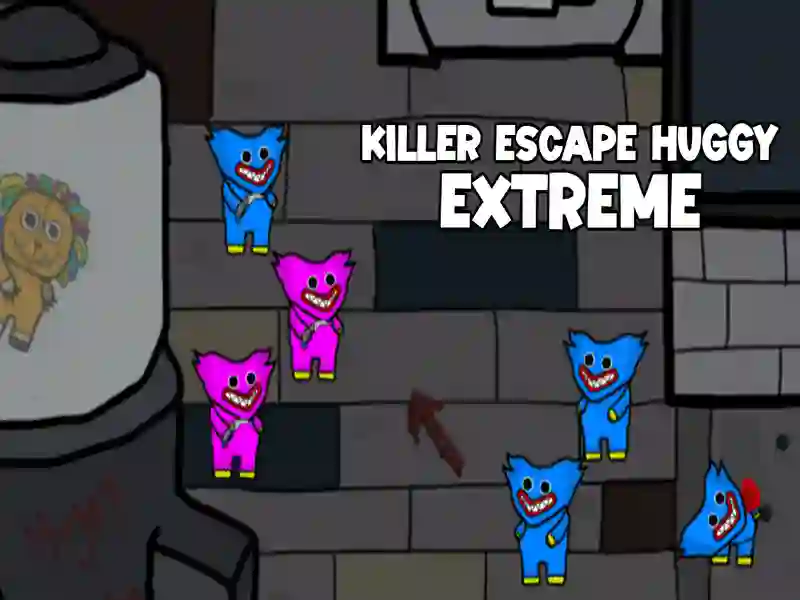 Logħba Killer Escape Huggy Extreme onlajn