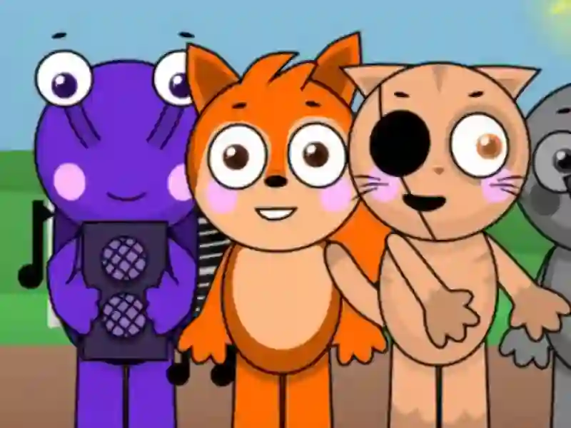 Logħba Sprunki Abgerny 2: Deluxe onlajn