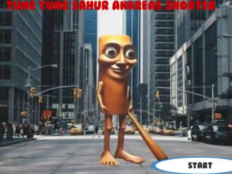 Logħba Tung Tung Sahur Andreas Shooter onlajn