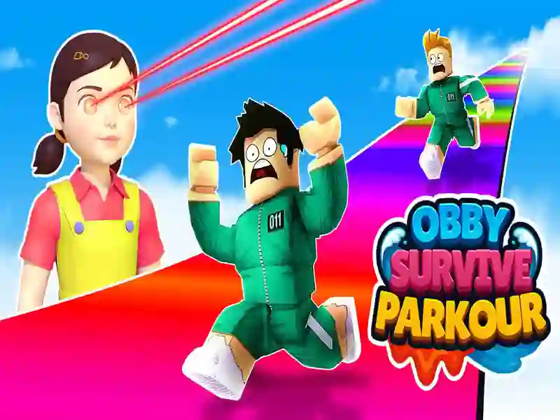Logħba OBBY SOVERVAVA L-PARKOUR onlajn