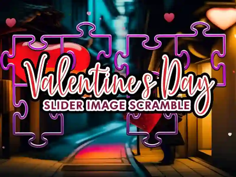 Logħba Jum San Valentinu Slider Image Scramble onlajn