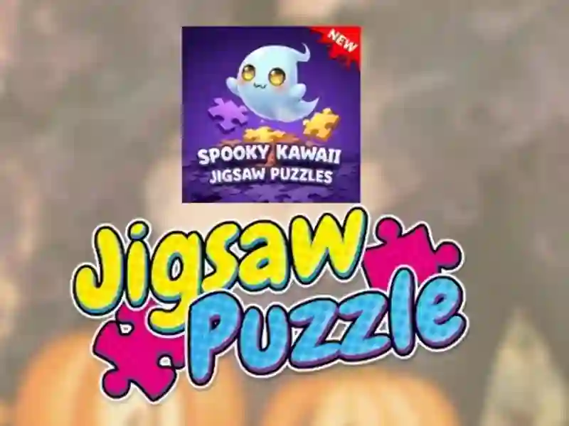 Logħba Spooky kawaii jigsaw puzzles onlajn
