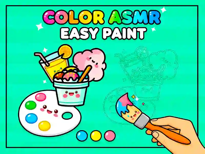 Logħba Kulur Asmr Easy Paint onlajn