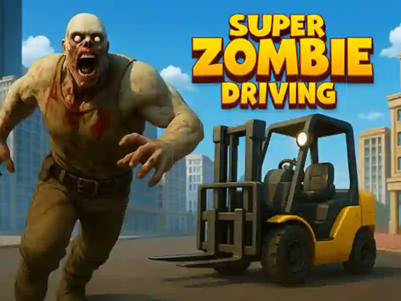 Logħba Super Zombie Sewqan onlajn