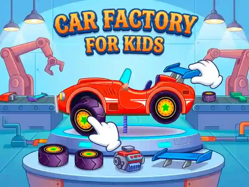 Logħba Car Factory For Kids onlajn
