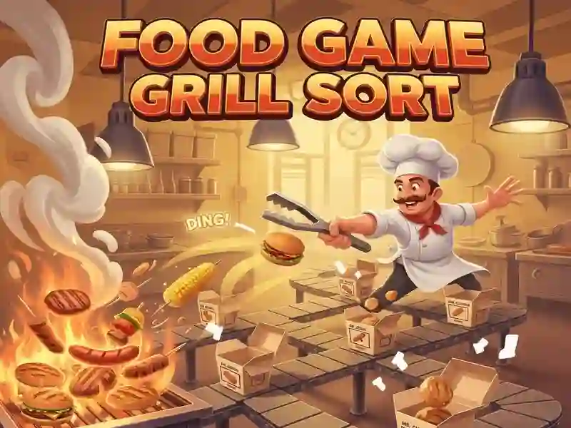 Logħba Ikel Game Grill Sort onlajn