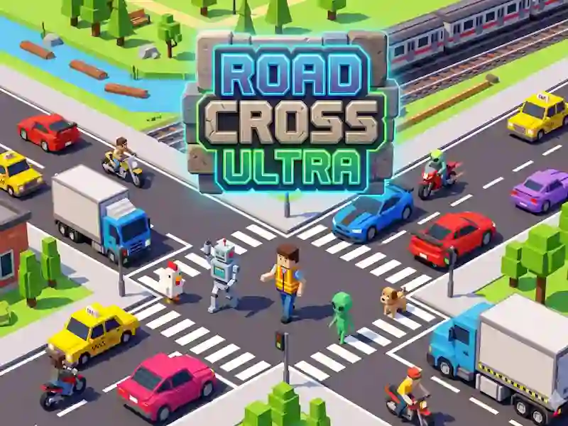 Logħba Road Cross ultra onlajn