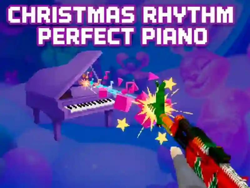 Logħba Christmas Rhythm Piano Perfett onlajn