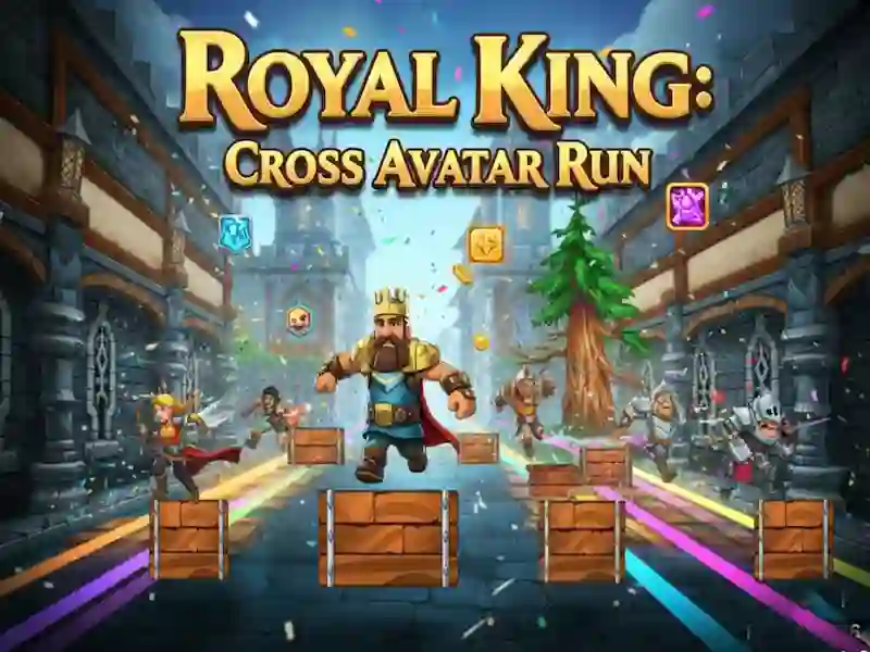Logħba Royal King: Salib Avatar Run onlajn