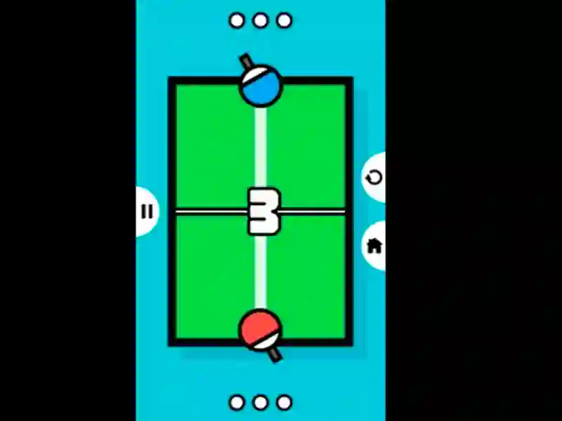 Logħba Ping Pong Tennis Tabella 2d onlajn
