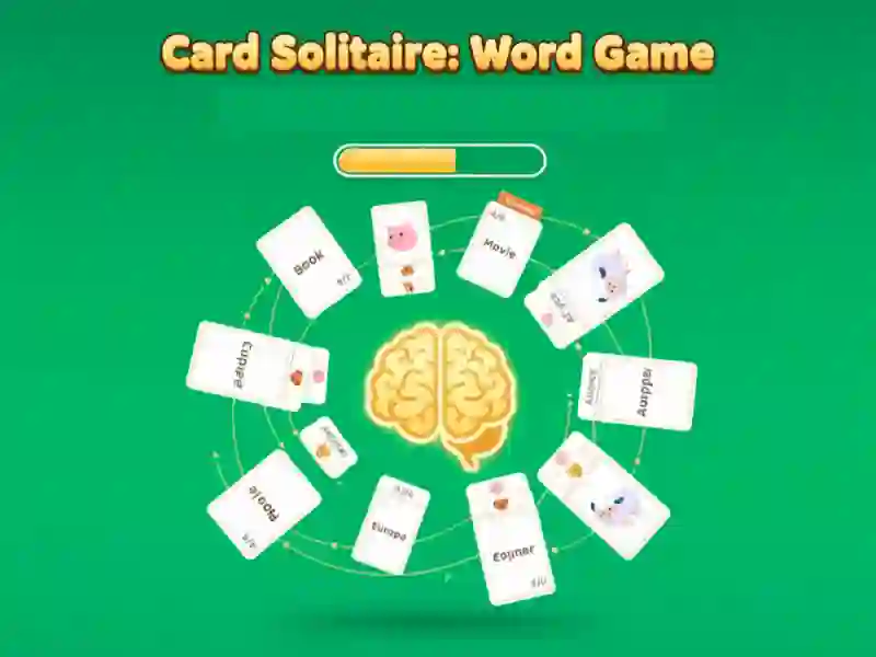 Logħba Card Solitaire: Logħba tal-Kelma onlajn