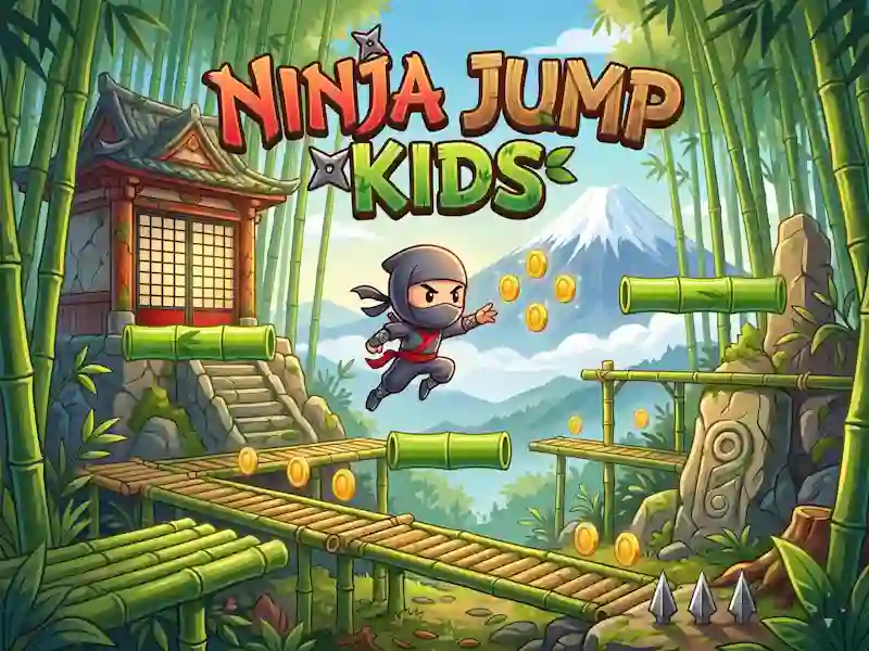 Logħba Ninja Jump Kids onlajn