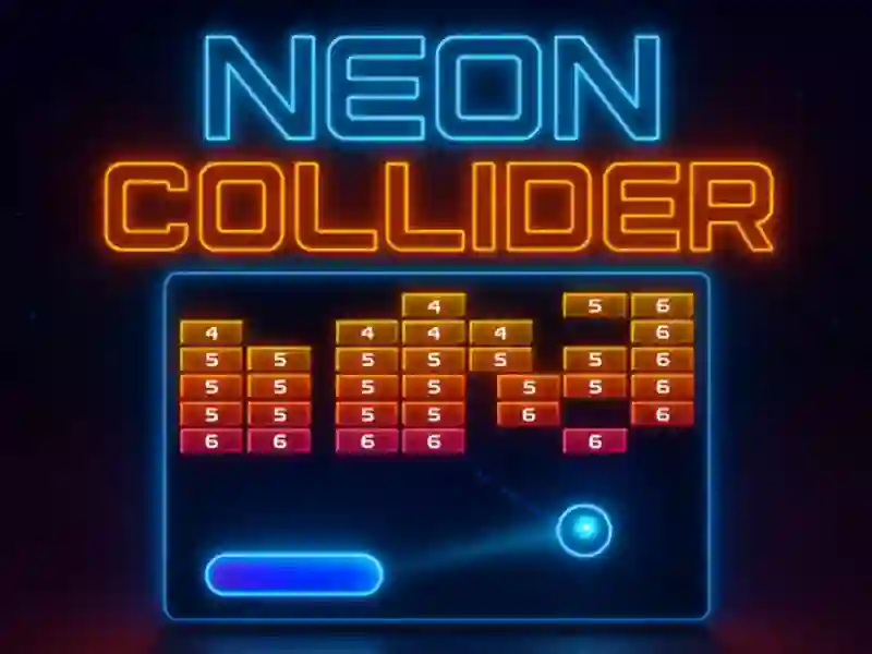 Logħba Neon Collider onlajn Logħba Neon Collider onlajn