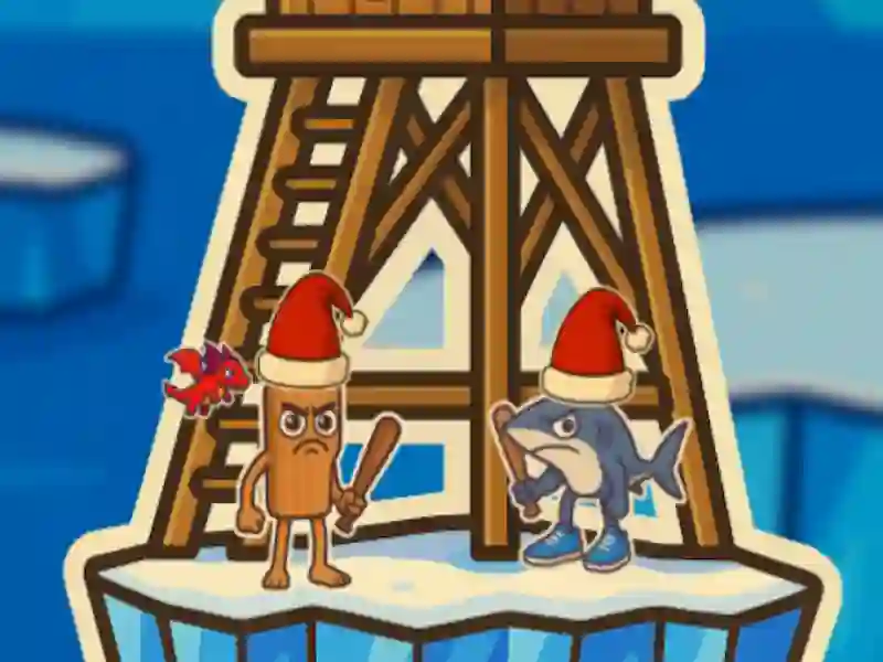 Logħba Tung Tung Sahur Snow Arena onlajn