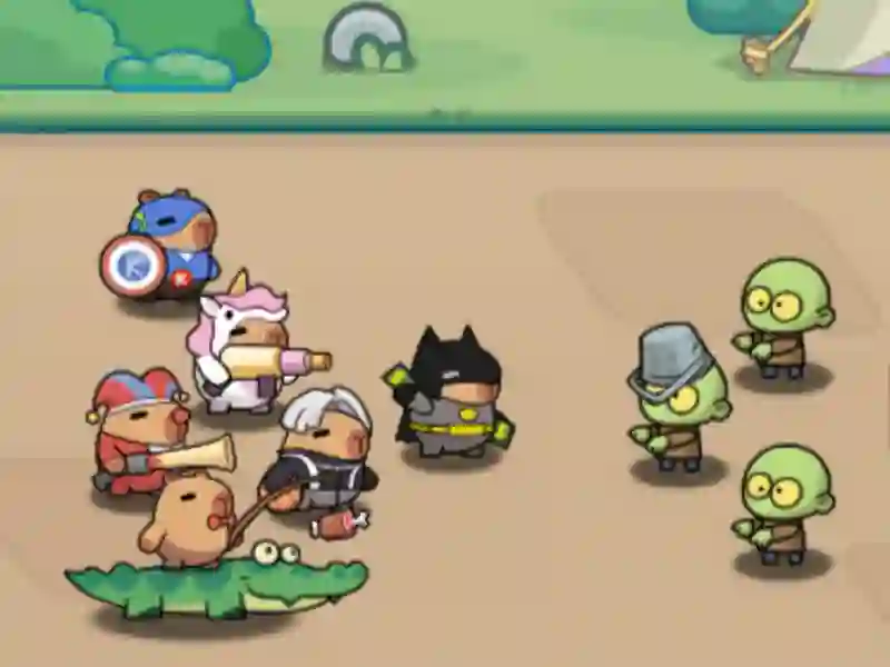 Logħba Capybara mur! onlajn